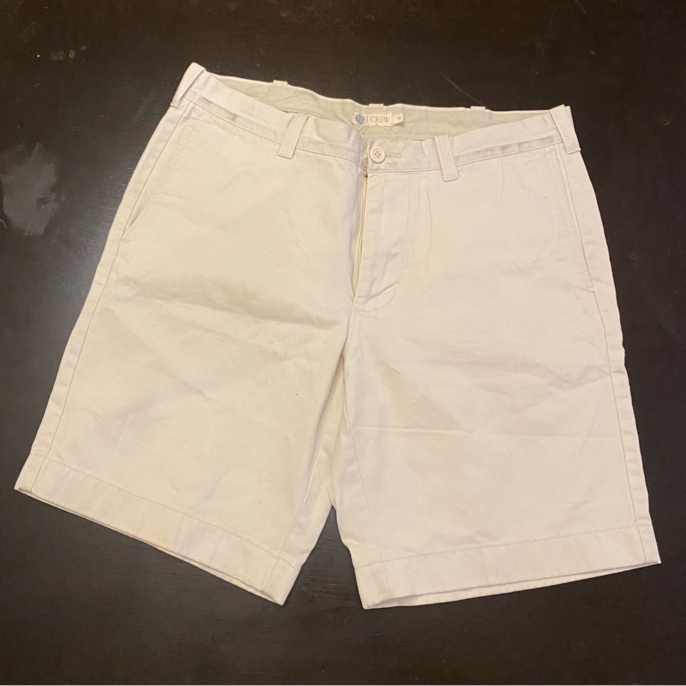 J CREW Men’s White Shorts